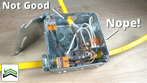 howto check a junction box is hot|junction box wiring problems.